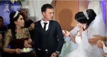 新郎吃瓜事件是真的吗视频,真相揭秘，视频还原现场  第3张