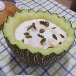 吃哈密瓜美食甜品视频,甜蜜滋味，视觉与味蕾的双重享受